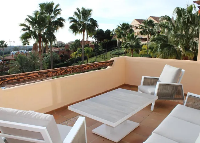 Atico Con Vista Al Mar Y Cerca Campos De Golf Lejlighed